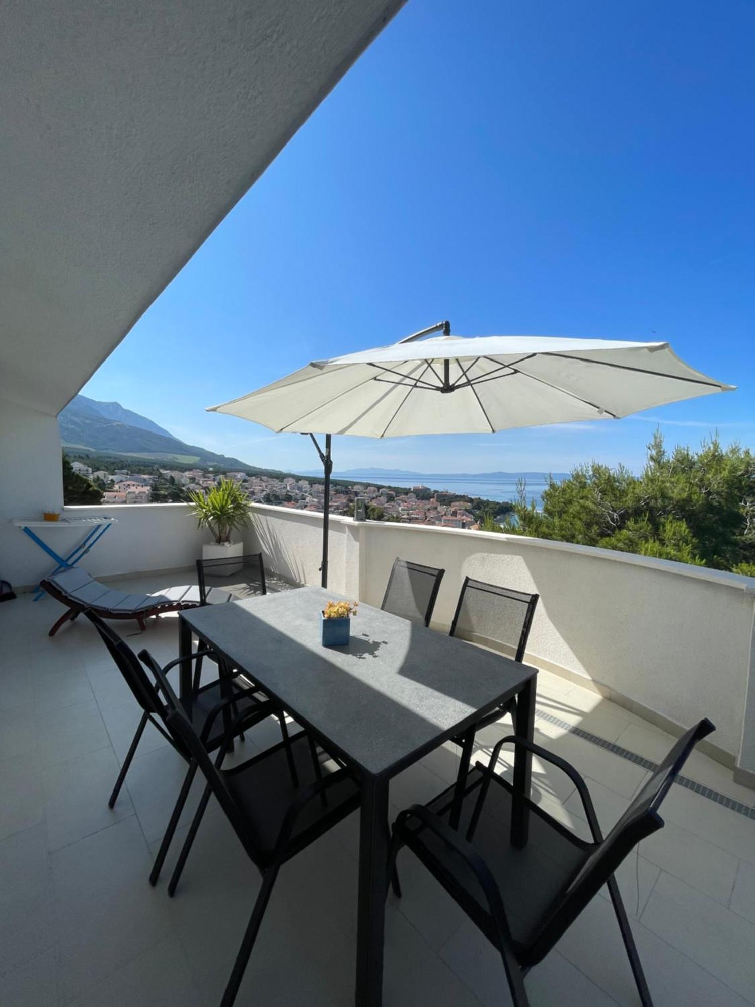 Apartman Mili Baška Voda Exteriör bild
