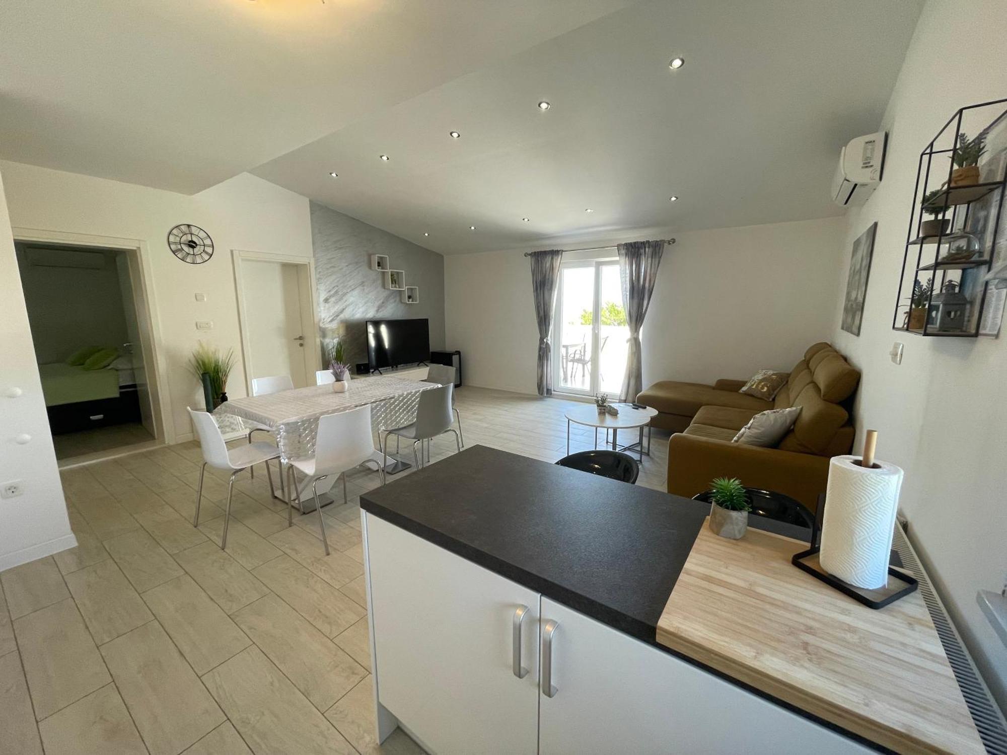 Apartman Mili Baška Voda Exteriör bild
