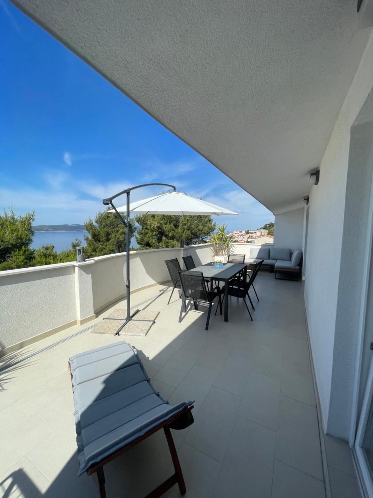 Apartman Mili Baška Voda Exteriör bild
